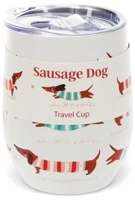 Kubek podróżny 350 ml Sausage Dog – Rex London