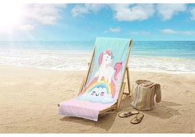 Aksamitny ręcznik plażowy dla dzieci 75x150 cm Sweety – Good Morning