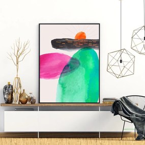 Plakat - Artystyczna abstrakcja (A4)