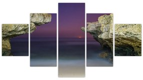 Obraz - klif morski (125x70 cm)