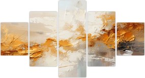 Obraz - Złota tekstura (125x70 cm)