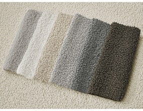 Beżowy narożnik z materiału bouclé (lewostronny/z szezlongiem) Leonore – Bobochic Paris