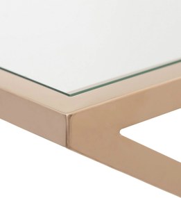 Konsola Vertigo rose gold 120x40x80cm