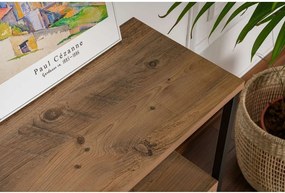 Konsola w dekorze sosny w naturalnym kolorze 29,5x120 cm Solace – Kalune Design