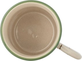Zielony kubek do cappuccino ceramiczny 260 ml Hezha – Bloomingville
