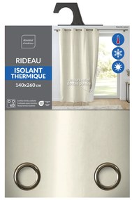 Zasłona welwetowa termoizolacyjna z przelotkami 140 x 260 cm
