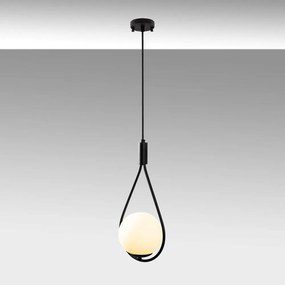 Lampa wisząca ze szklanym kloszem Sessiz – Opviq lights