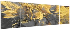 Obraz - Złota ekspansja (170x50 cm)