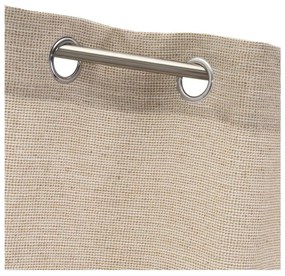 Brązowa zasłona 140x260 cm Cuadrille – Casa Selección