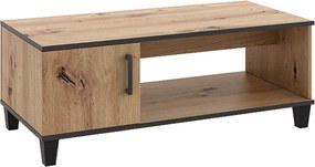 Szafka RTV stojąca CORTEZA 120 cm do Salonu pod Telewizor - Dąb artisan