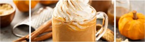 Obraz - Dyniowa latte (170x50 cm)