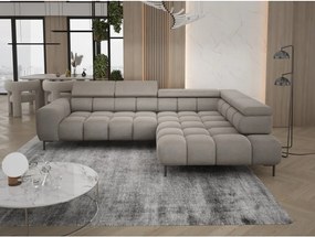 Narożnik PLAZA L wolnostojący Prawostronny w tkaninie Promocyjnej APHRODITE 04 WERSAL