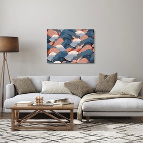 Obraz na szkle - Japońskie fale (70x50 cm)