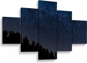 Obraz nocnego nieba (125x70 cm)