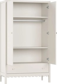 Beżowa szafa dziecięca 110x190x55 cm Swingo – Vipack