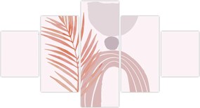 Obraz - Fioletowy minimalizm N⁰1 (125x70 cm)