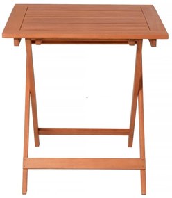 Stół ogrodowy z litego drewna eukaliptusowego 70,5x70,5 cm Pasaneda – Garden Pleasure