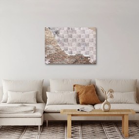 Obraz - Ceglana ściana (70x50 cm)