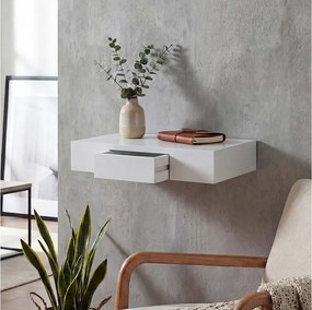 Półka ścienna Cher,  biała