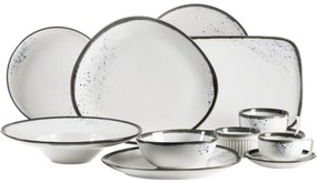 Mäser Spodek do kawy Pintar Biały w niebieskiekropki 14 cm, L