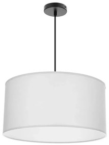 Szara wisząca lampa abażurowa - M097 Denoli 8X