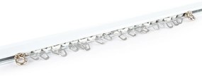 Prowadnica U-Ext regulowana komplet 110 - 200 cm, biały, 110 - 200 cm