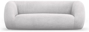 Jasnoszara sofa z materiału bouclé 210 cm Essen – Cosmopolitan Design