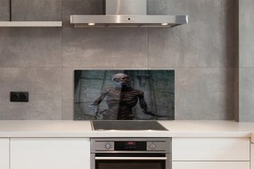 Panel szklany do Kuchni Zjawa w Opuszczonym Budynku