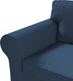 Pokrowiec na sofę Ektorp 2-osobową rozkładaną, model po 2012 kolor granatowy