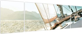 Obraz - Jacht (170x50 cm)