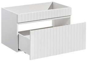 Szafka pod umywalkę ICONIC WHITE 82 80cm biała COMAD