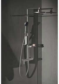 Metalowy zestaw prysznicowy w kolorze matowego srebra 111 cm ALU+ – Ideal Standard