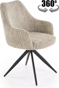 Krzesło do jadalni z funkcją obracania K564 Halmar