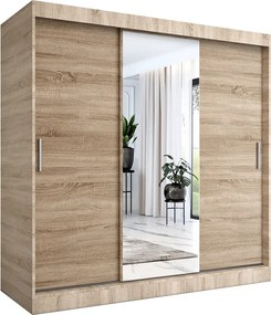 Szafa przesuwna dąb sonoma 200 cm G4-M64