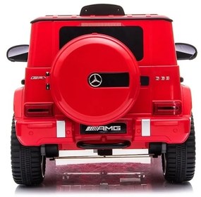 Auto na akumulator mercedes g63 amg czerwony
