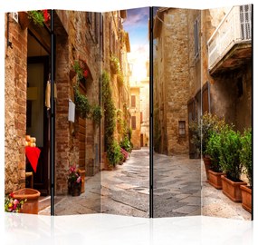 Parawan akustyczny Miasta 225x172 cm 5-częściowy beżowy ARTGEIST B