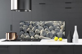 Szkło Dekoracyjne do Kuchni Artystyczna Kompozycja Kamieni