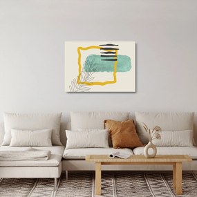 Obraz na szkle - Arkusze abstrakcyjne N⁰2 (70x50 cm)