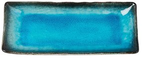 Niebieski półmisek ceramiczny MIJ Sky, 29x12 cm