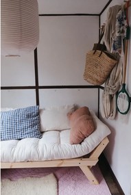 Sofa rozkładana z brązowym pokryciem Karup Design Bebop Natural/Mocca