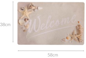 Wycieraczka pod drzwi WELCOME, 58 x 38 cm