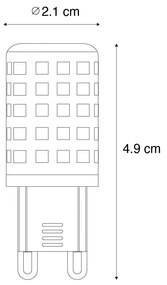 Inteligentna ściemniana żarówka LED G9, jasna 2,5 W, 250 lm, 2700-6500 K