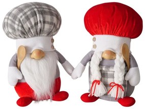 Tekstylna figurka kucharz COOKY, wys. 28 cm