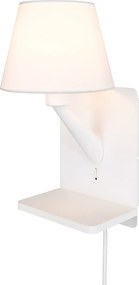 Biały kinkiet Comfort – Trio