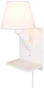 Biały kinkiet Comfort – Trio