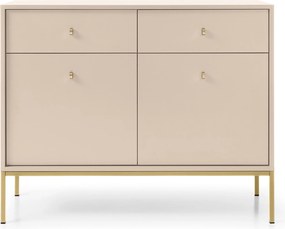 Komoda MONDO 104 cm do Salonu Sypialni Odcienie beżu
