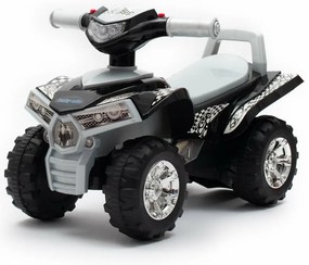 Baby Mix odpychacz dla dzieci  z dźwiękiem Quad , szary