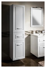 Biała szafka łazienkowa 40x184 cm Favolo – Sapho