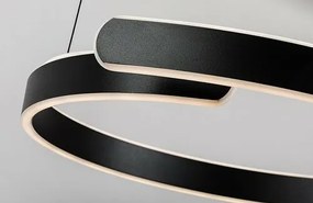 Rabalux 72114 wiszący żyrandol LED Silnora 35W, czarny