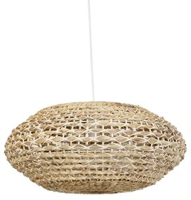 Lampa sufitowa z kloszem z rattanu i trawy morskiej ø 60 cm Tripoli – Light &amp; Living